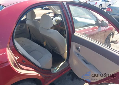 2008 Kia Spectra Ex from USA, damaged, VIN KNAFE121985563521